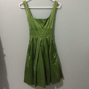 Lime green dress